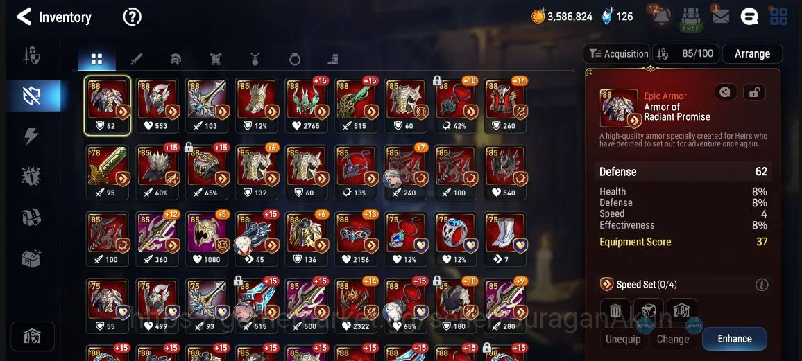 Epic Seven Accounts Mid-Tier Asia Unverif| 9ML [Har setti, C Lilias, Judge Kise, A Ravi, Operator Sigret, etc]|Many 7