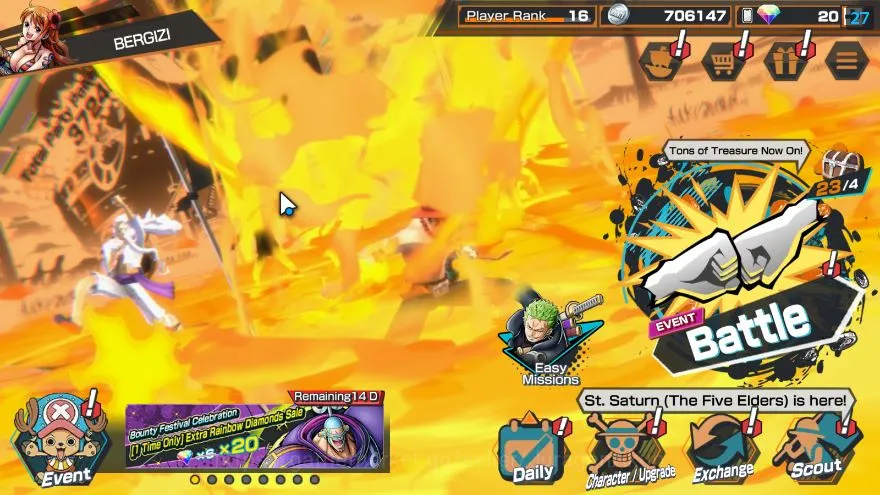 One Piece Bounty Rush Accounts Global| 3 META EX|Gear Five Luffy,BleckBeard Kuzan image 4
