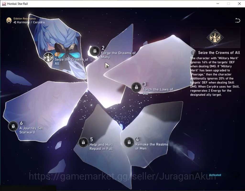 Honkai Star Rail Accounts Asia|TL 69|9 Limited|Evernight+Sign,Phainon+Sign,A image 4