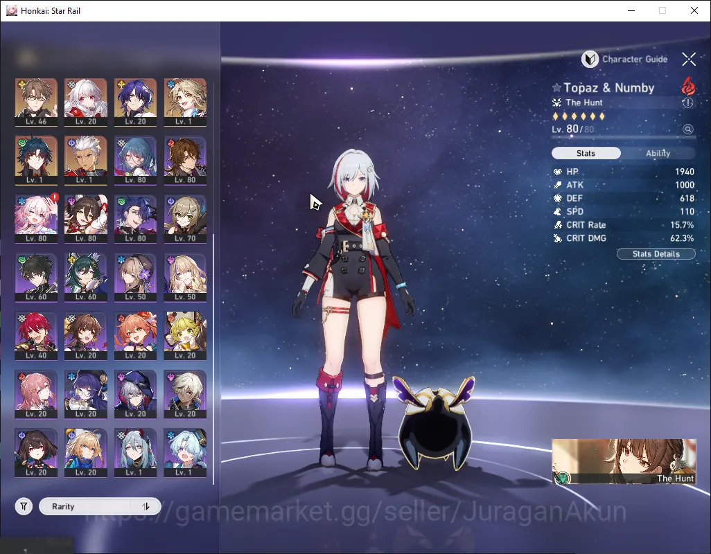 Honkai Star Rail Accounts End Game ASIA|TL 70|13 Limited|Phainon,Firefly,Fugue,Hysilens,Tribbie+Sign,Dante+Sign,Etc|MC 2