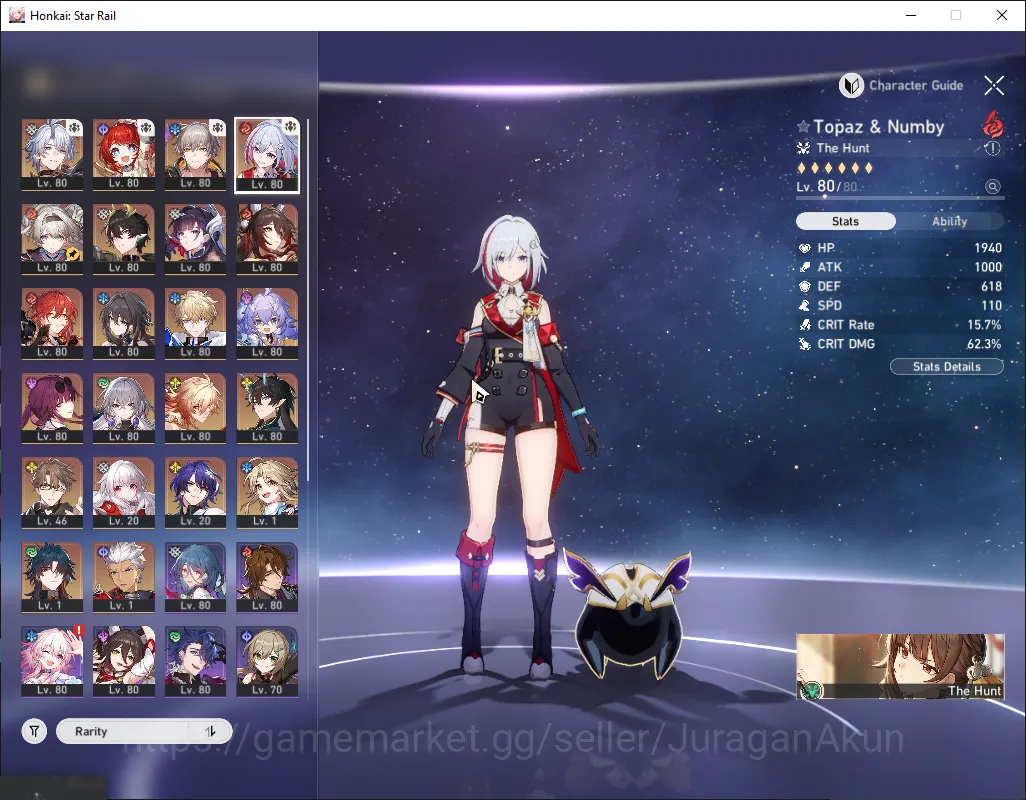 Honkai Star Rail Accounts End Game ASIA|TL 70|13 Limited|Phainon,Firefly,Fugue,Hysilens,Tribbie+Sign,Dante+Sign,Etc|MC 3