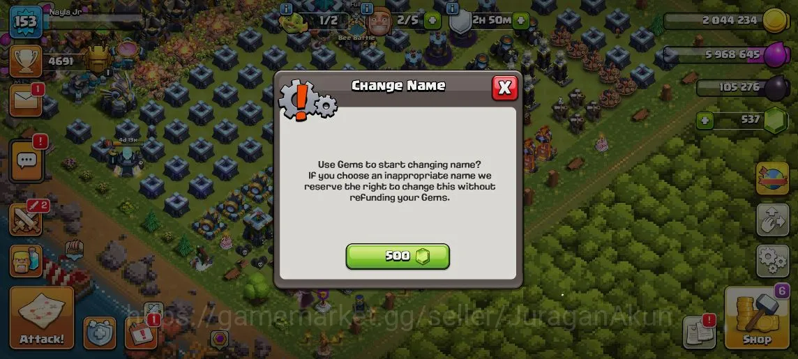 Clash of Clans Accounts TH 13 - BH 9|LV 153|TROPHY 4691|HH 7|BK 45,AQ 66,G image 4
