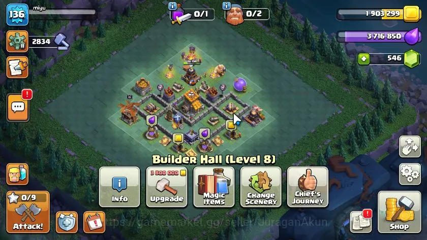 Clash of Clans Accounts TH 13 - BH 8|LV 136|HH 7|BK 65,AQ 67,GW 40,MP 36,R image 5