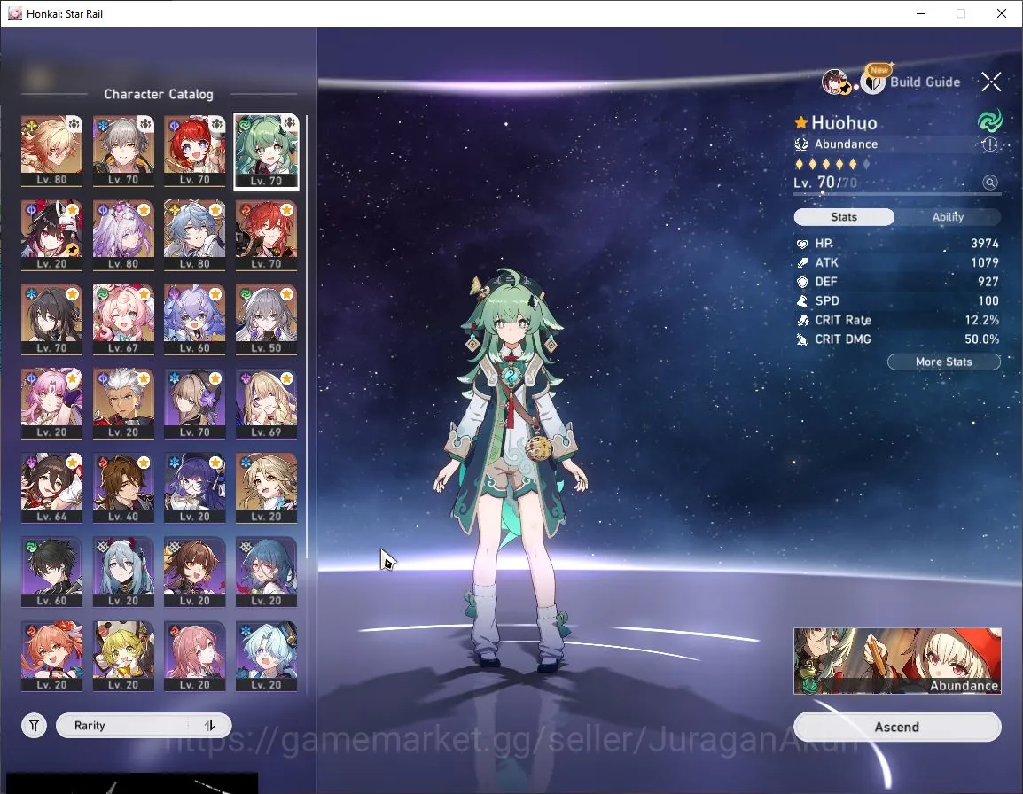 Honkai Star Rail Accounts Mid Game ASIA|TL65|SJ 1456|7 Limited 3
