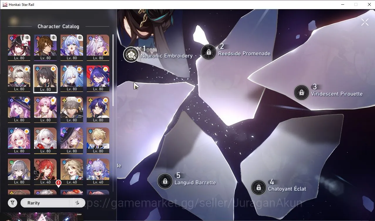 Honkai Star Rail Accounts ASIA|TL70|10 Limited[Ruan Mei(E1)+Sign,Firefly(1), image 2