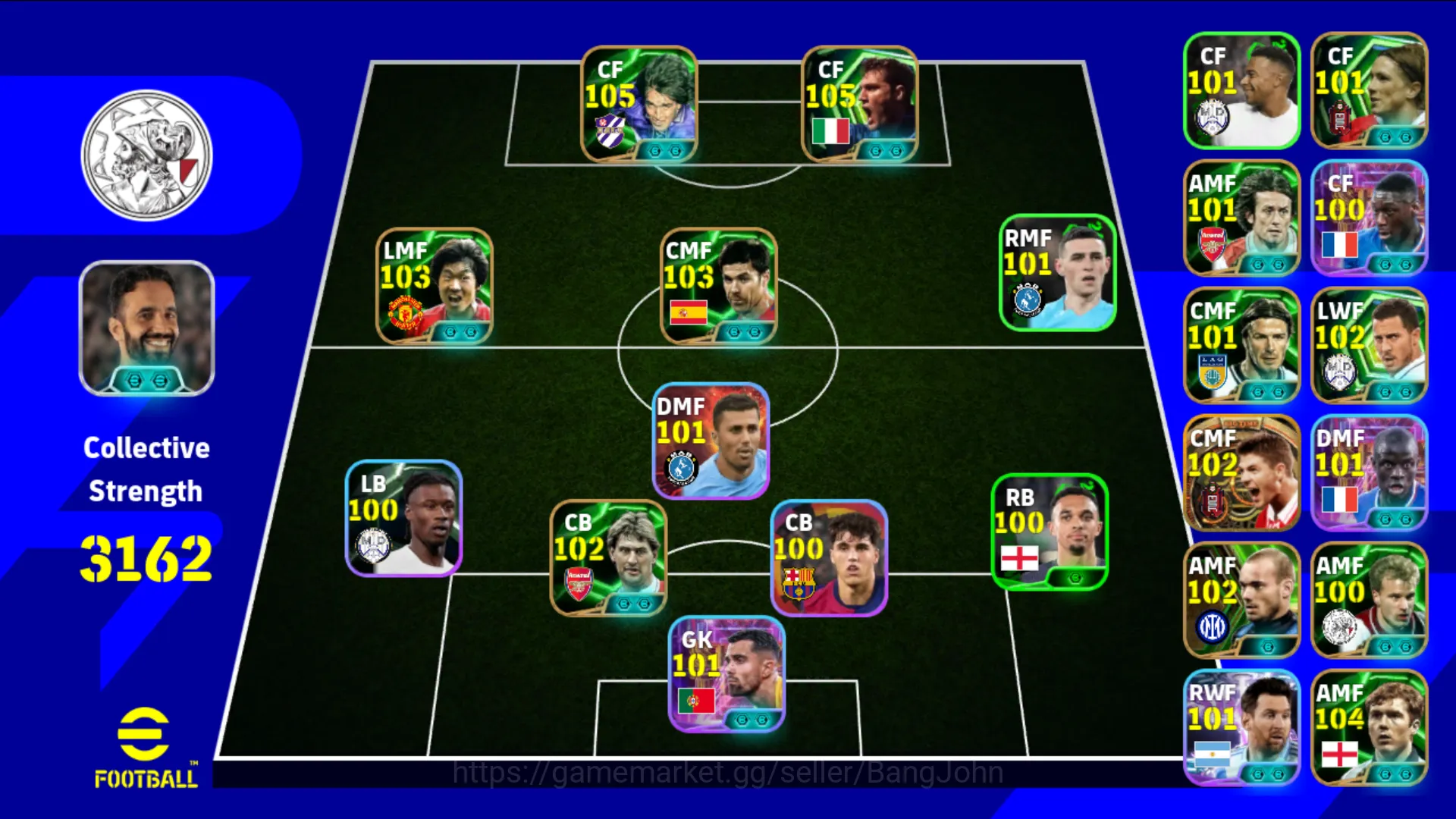 eFootball Others vieri epic db blitz curler | EFB024B image 1