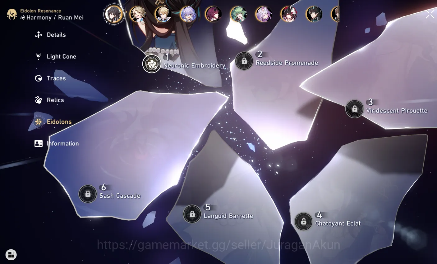 Honkai Star Rail Accounts Mid Game ASIA|TL70|17 Limited(TheHerta+Sign,FireFly+Sign,Robin+Sign,Huohuo+Sign,Phainon,3B 5