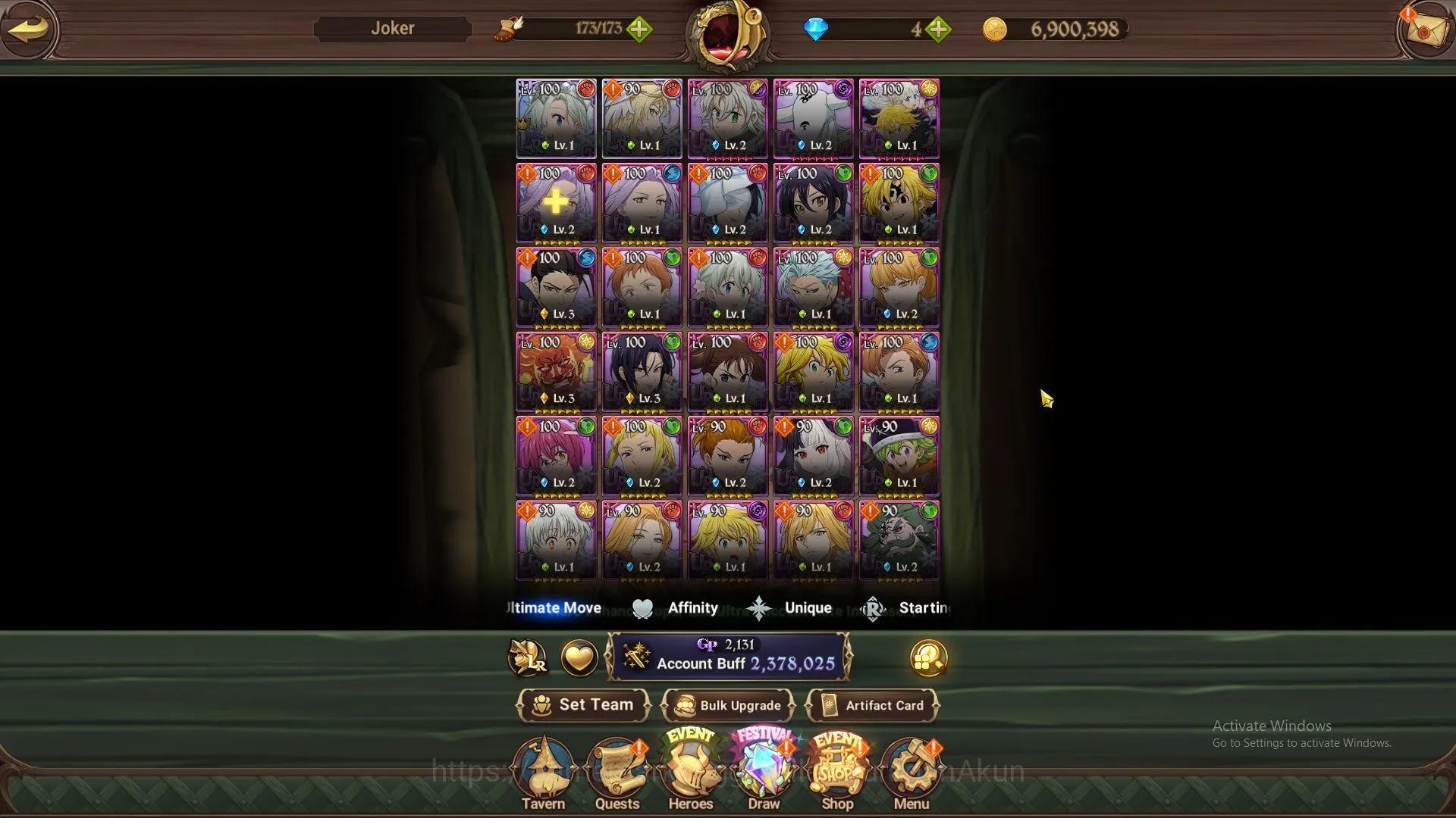 The Seven Deadly Sins: Grand Cross Accounts ASIA|2,3M CC|2 LR+9 UR|Burnhild,Elizabeth,Tristan2 image 2