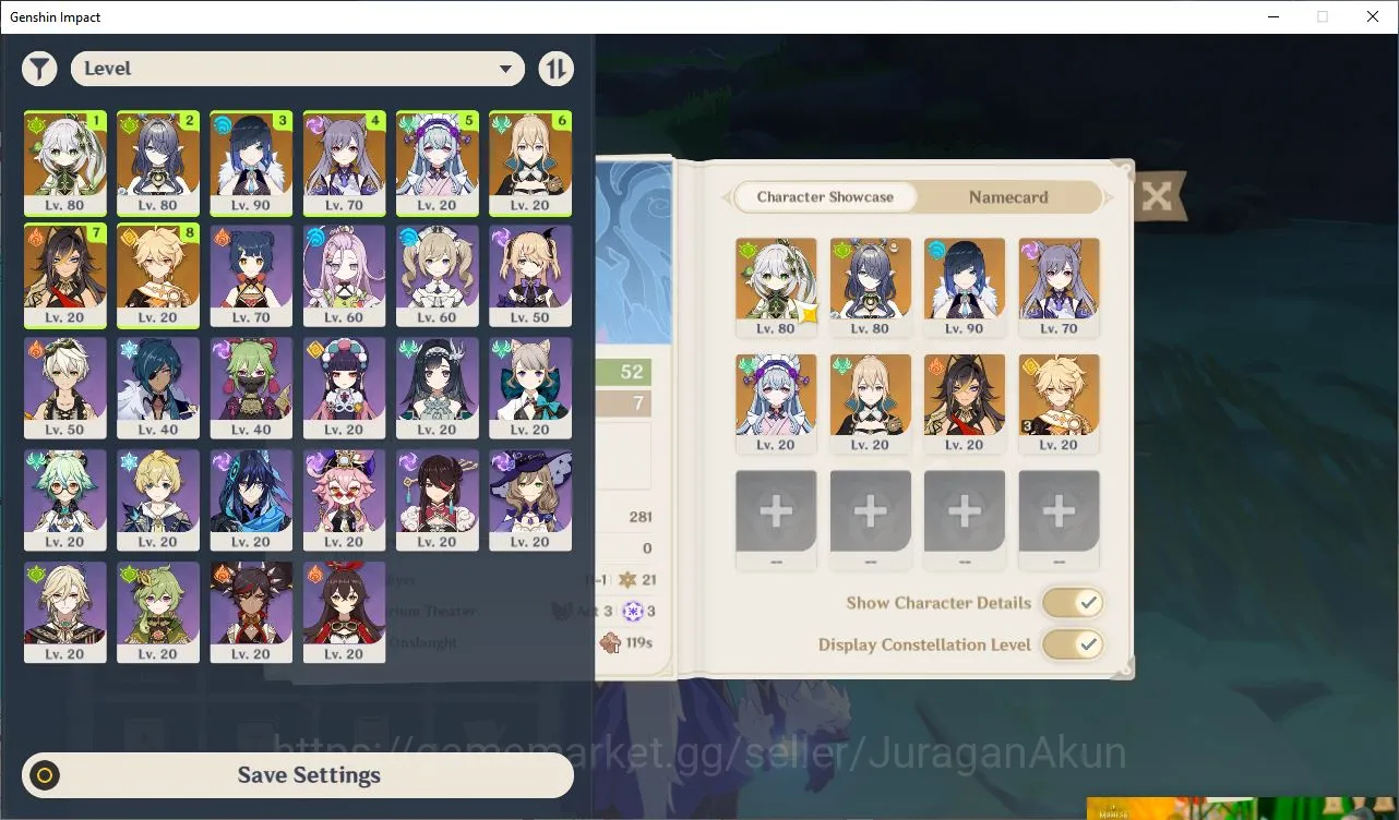 Genshin Impact Mid Game ASIA|AR52|4 Limited+ 1 |[5 Star's Weapon]|Nahida,L image 1