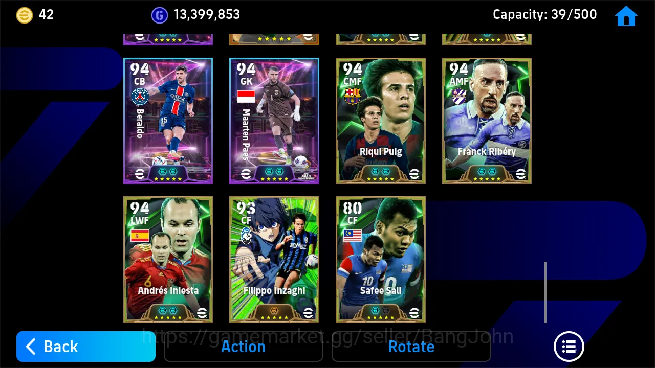 eFootball Accounts Power 3200 | jan koller epic db new | neymar jr ep image 2