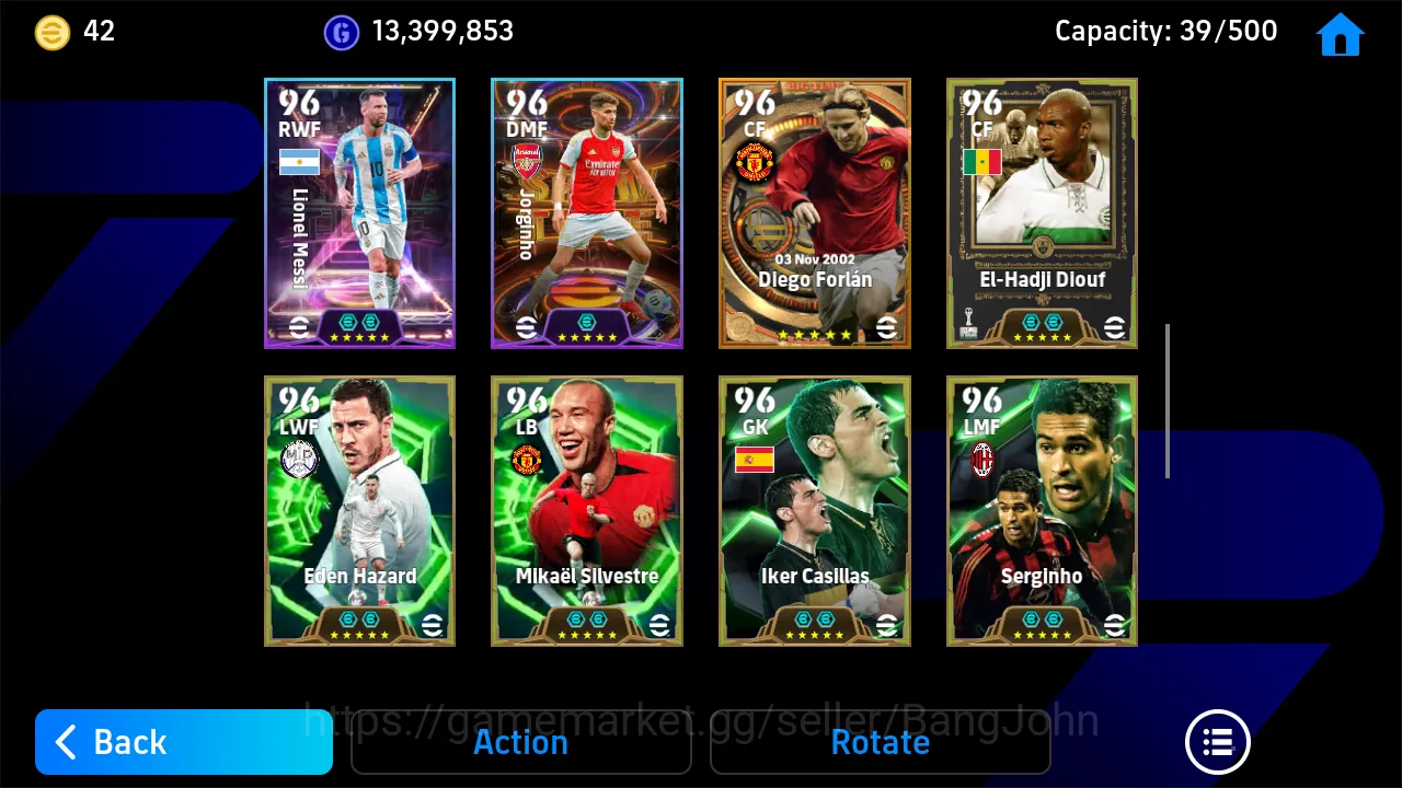 eFootball Accounts Power 3200 | jan koller epic db new | neymar jr ep image 4