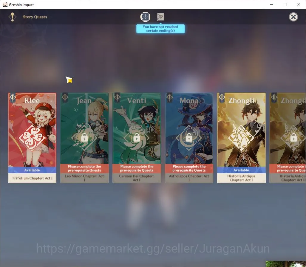 Genshin Impact Accounts ASIA|AR 52|3 Limited +3[5* Weapon]|[Hu TaoC1,Neuvi image 10