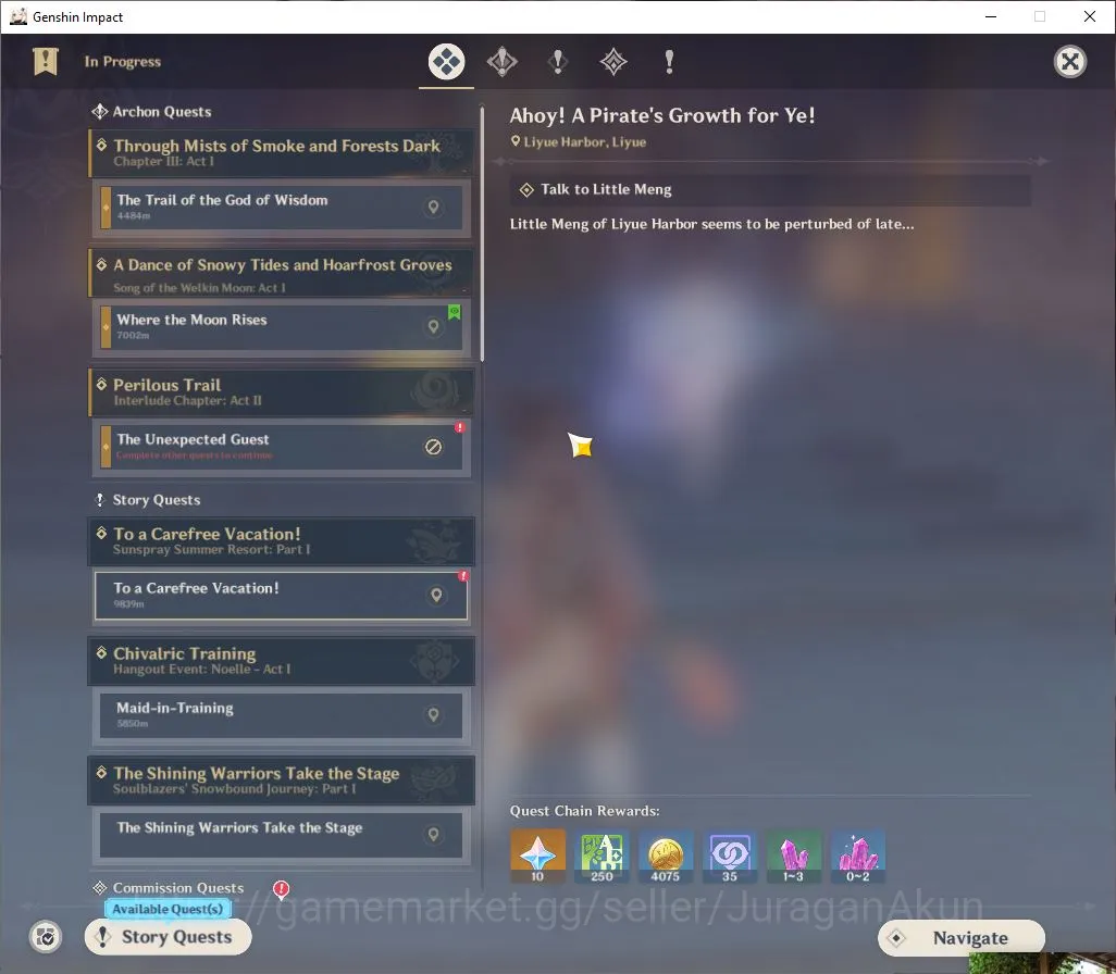 Genshin Impact Accounts ASIA|AR 52|3 Limited +3[5* Weapon]|[Hu TaoC1,Neuvi image 9