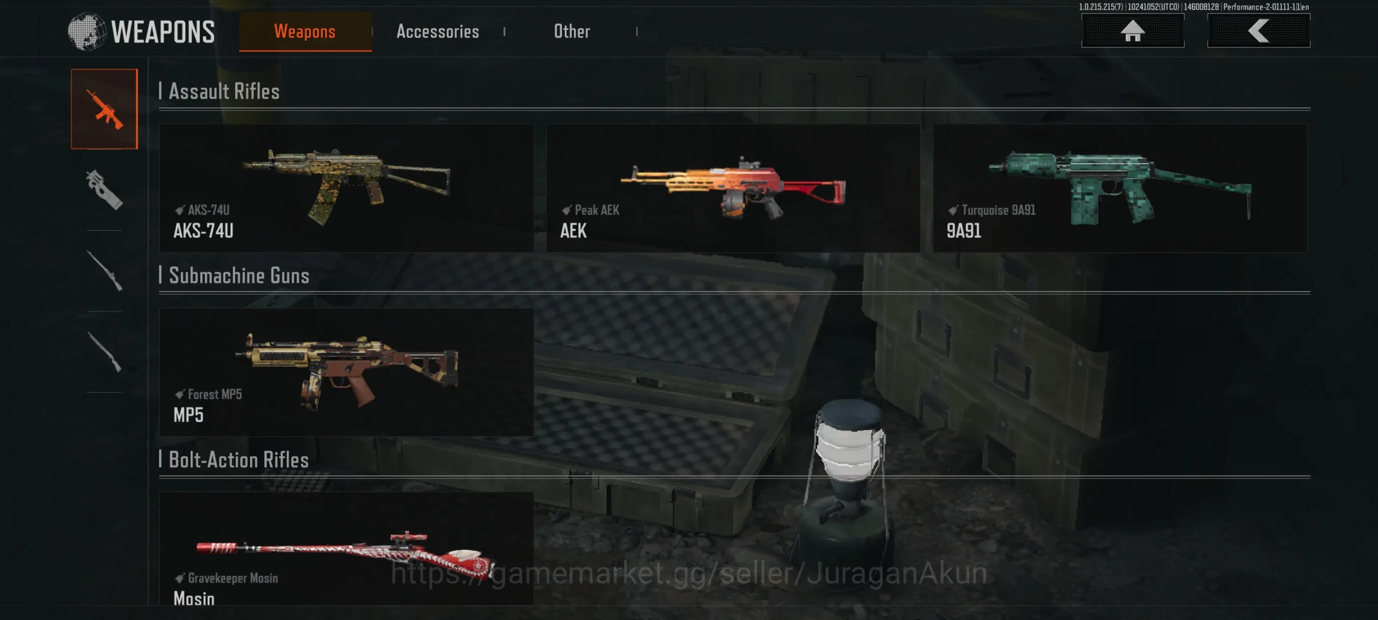Arena Breakout Accounts [MOBILE] SV 14,7M | CV 11M |AKS74,Peak AEK,Turqois image 4