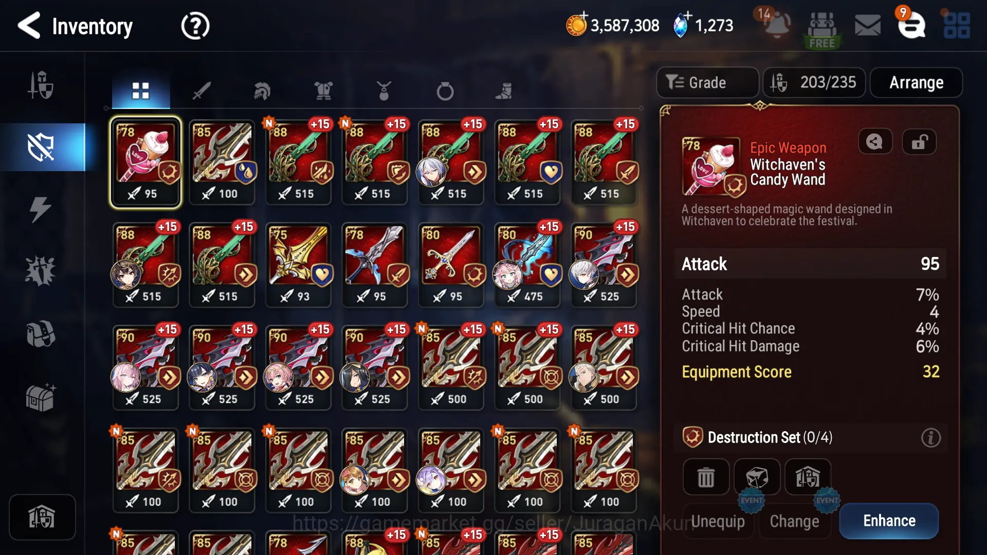 Epic Seven Accounts Mid-Tier Global Unverif|9ML(WTenebria,DKSharun,STeneb,etc)&AWHwayoung+Art,Aram+Art,Fenne+Art,etc|Hunt 5