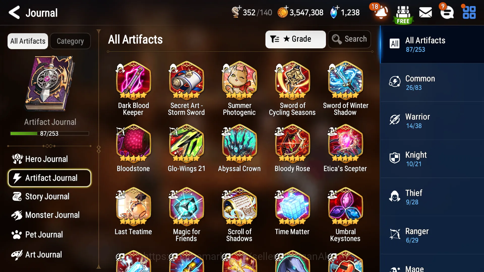 Epic Seven Accounts Mid-Tier Global Unverif|9ML(WTenebria,DKSharun,STeneb,etc)&AWHwayoung+Art,Aram+Art,Fenne+Art,etc|Hunt 6