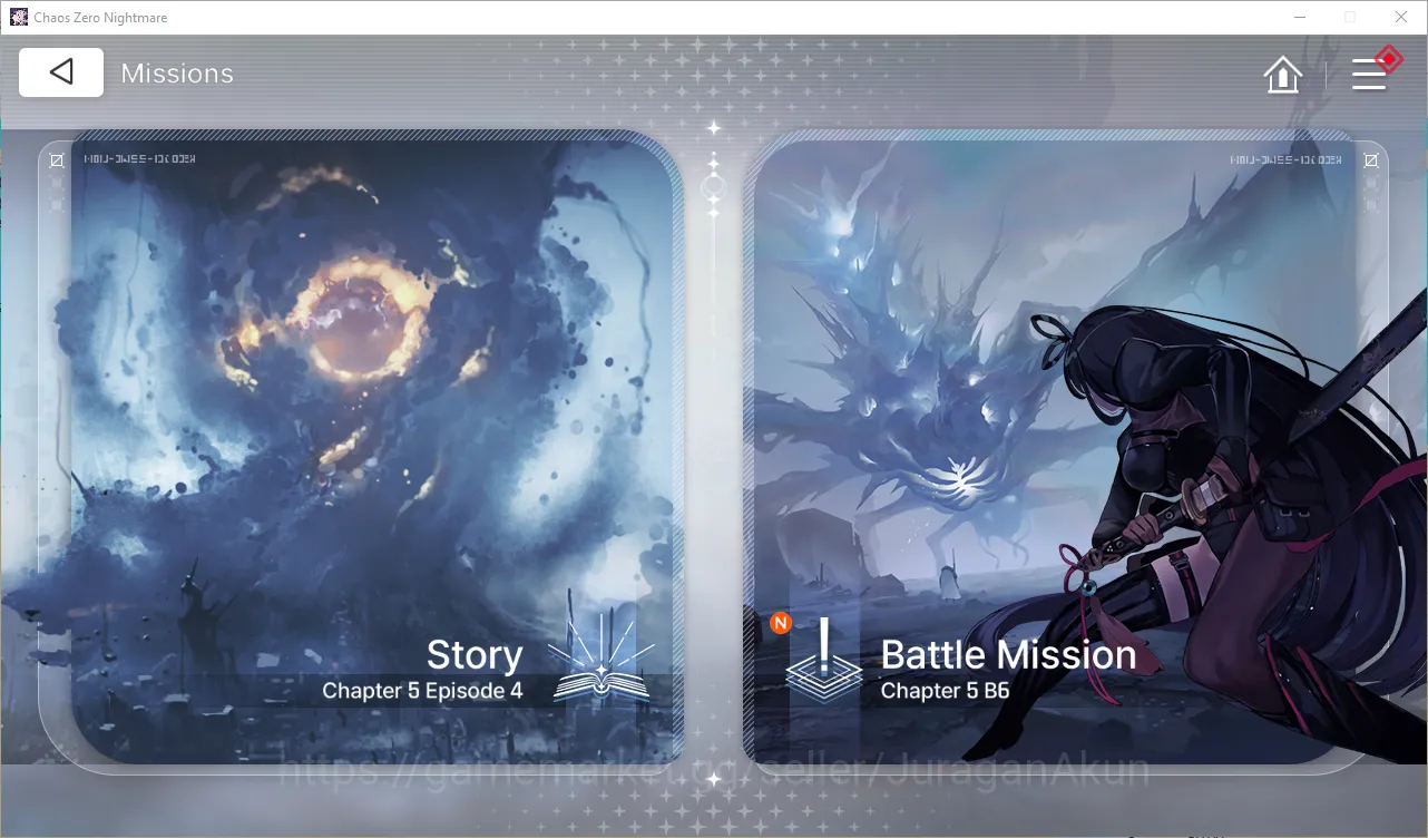 Chaos Zero Nightmare Accounts GLOBAL Lv43| 6 SSR (Haru+Sign,LukeM1,Magna,Renoa,H image 2