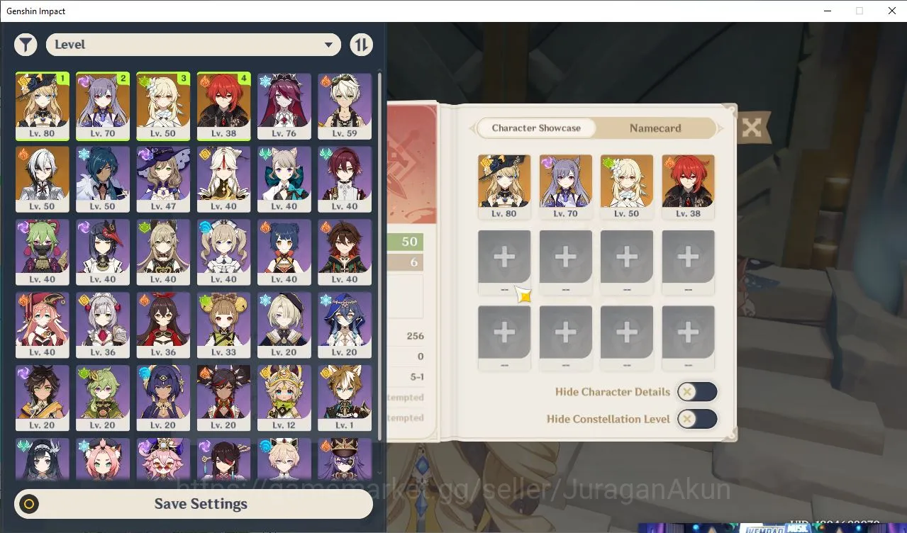 ASIA|AR50|2 Limited+2 Standar |Navia,Arlecchino,Keqing,Diluc,Etc|Take Email|Check SS (GI2039) Genshin Impact Mid Game ASIA|AR50|2 Limited+2 Standar |Navia,Arlecchino,Ke image 1