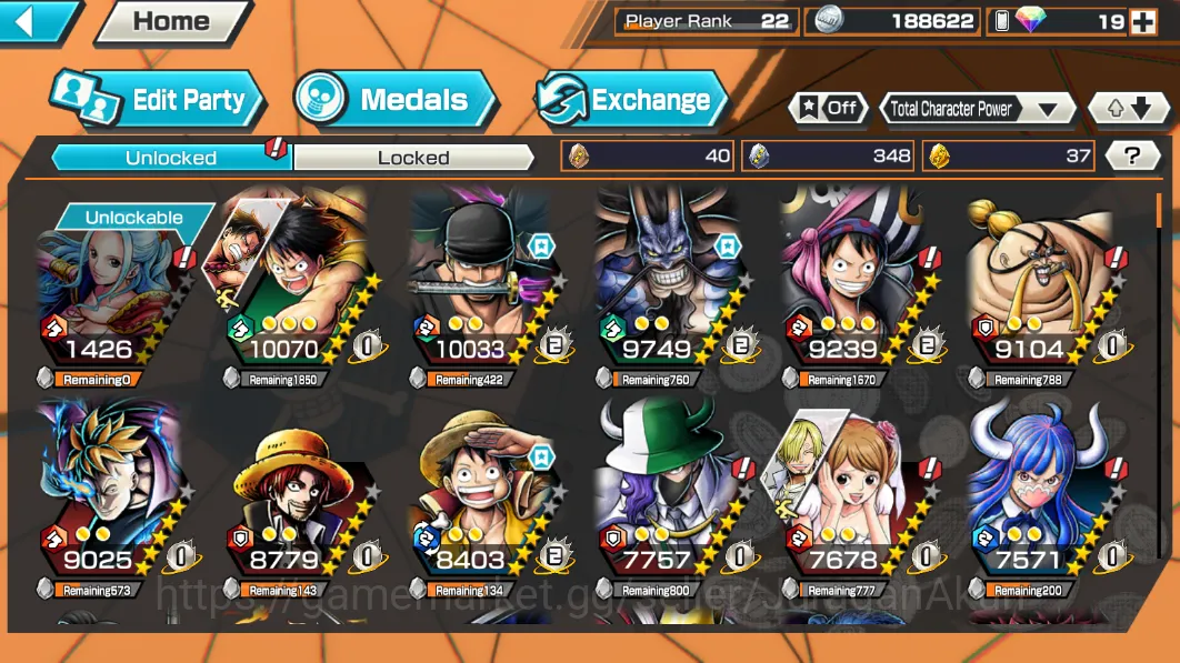 One Piece Bounty Rush Mid-Tier Global|4 META EX[Edward Newgate,Monket D luffy,Kai image 1