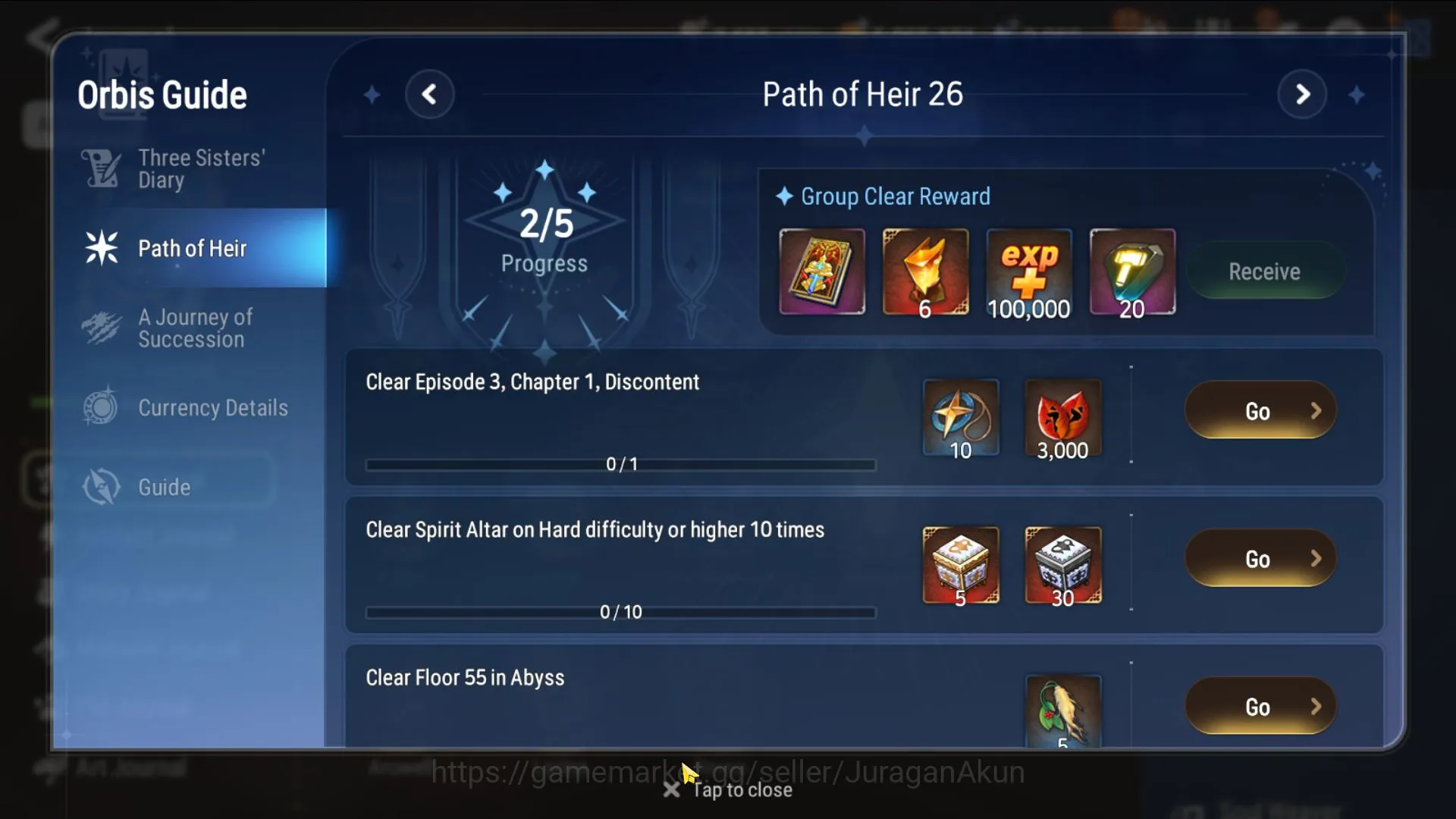 Epic Seven Accounts Mid-Tier Asia Unverif |MidGame 5 ML(SP Politis,Straze,SE Celine,Etc)Celine,Bellona,Etc +Poh On +Skystone 3