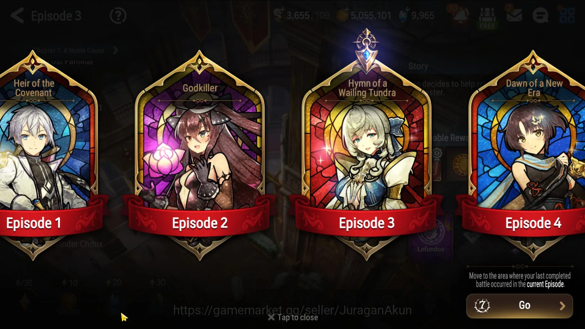 Epic Seven Accounts Mid-Tier Asia Unverif |MidGame 5 ML(SP Politis,Straze,SE Celine,Etc)Celine,Bellona,Etc +Poh On +Skystone 4