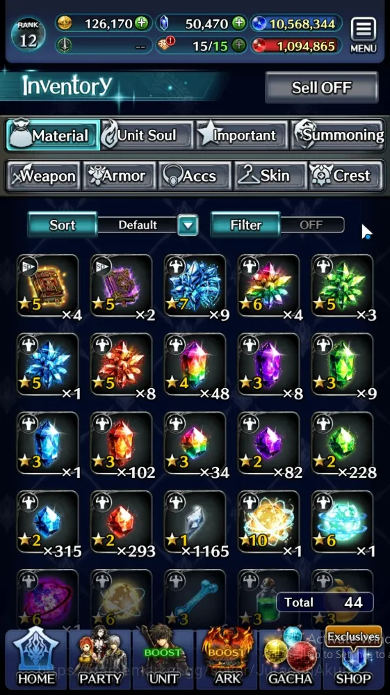 Last Cloudia Accounts Global|Starter 50K Crystal + Collab Re:Zero (Emili image 3