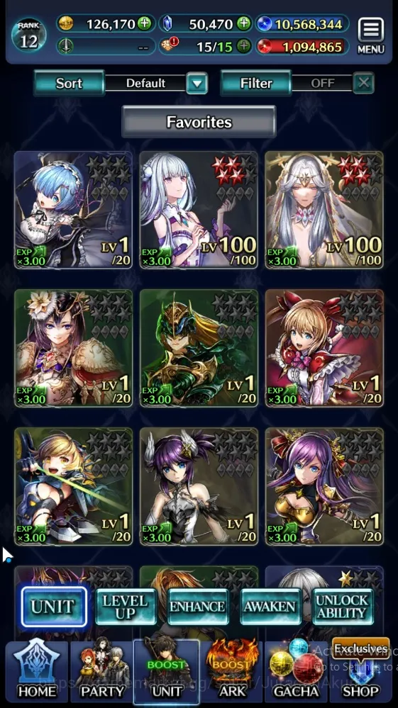 Last Cloudia Accounts Global|Starter 50K Crystal + Collab Re:Zero (Emili image 4