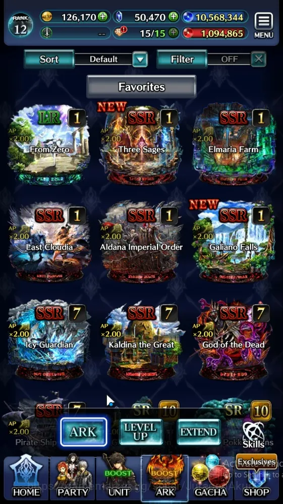 Last Cloudia Accounts Global|Starter 50K Crystal + Collab Re:Zero (Emili image 5