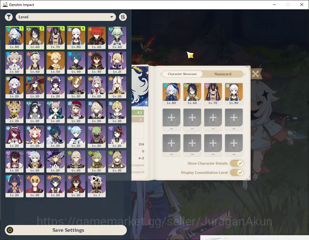 Genshin Impact Accounts ASIA|AR 45| 4 Limited+3 [5 Star Weapon]|Ayaka C1+S image 2