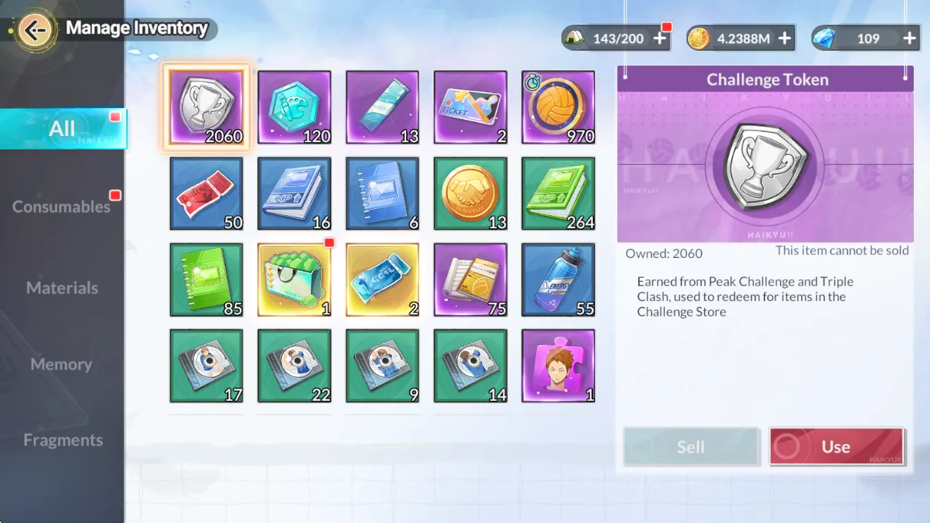 HAIKYU!! FLY HIGH Accounts [SEA] Lv29| Starter Build Aoba Johsai (Oikawa+Memo image 4