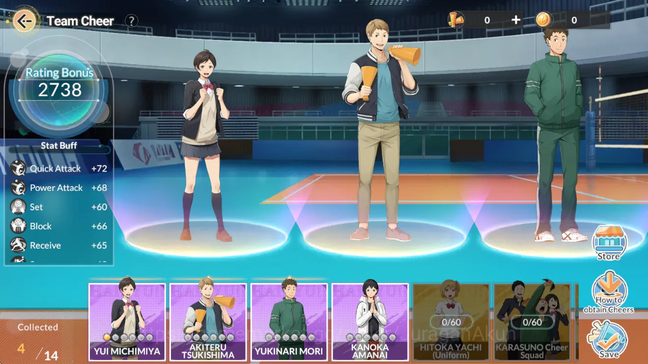 HAIKYU!! FLY HIGH Accounts [SEA] Lv29| Starter Build Aoba Johsai (Oikawa+Memo image 5