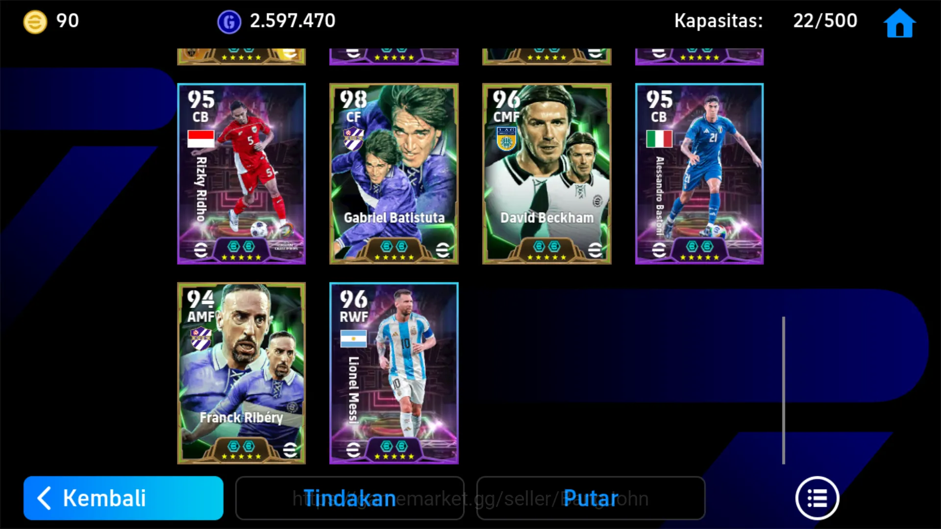 eFootball Accounts Others Power 3168 | Roberto Baggio Epic | Robert Lewandowski Show Time | Dragan | Massimo Oddo | EFB111B 4