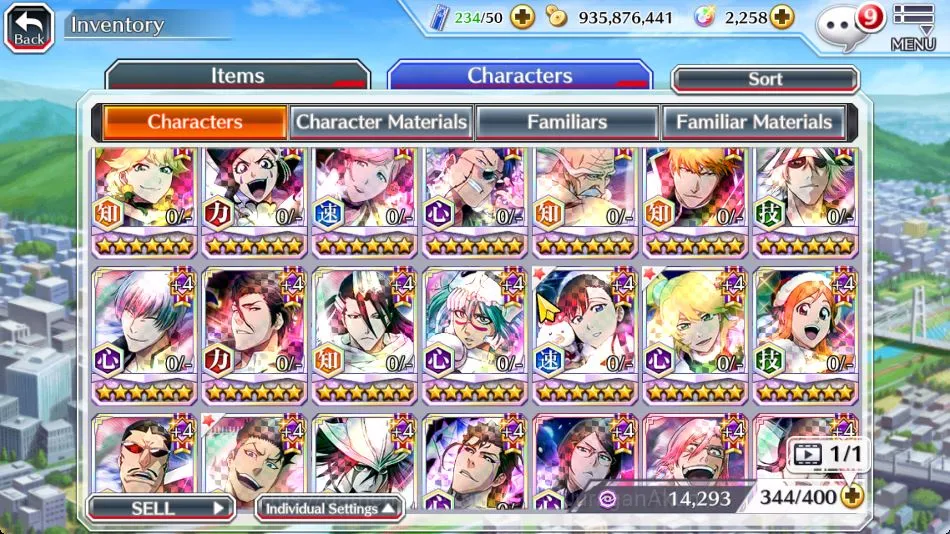 Bleach: Brave Souls Accounts Mid-Tier [GLOBAL]|11 MT[BTW Christmas(Ninny and Osushi,Ninny and Osushi),Spirit 2