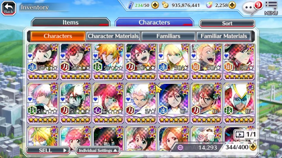 Bleach: Brave Souls Accounts Mid-Tier [GLOBAL]|11 MT[BTW Christmas(Ninny and Osushi,Ninny and Osushi),Spirit 3