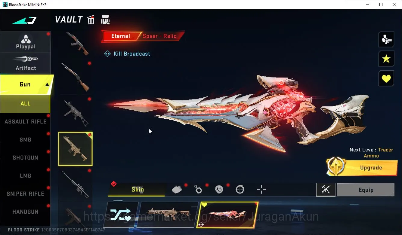 Blood Strike Accounts Asia|1 ETERNAL(Spear-Relic)|3 ULTRA(Ethan,DeAgle,S image 2