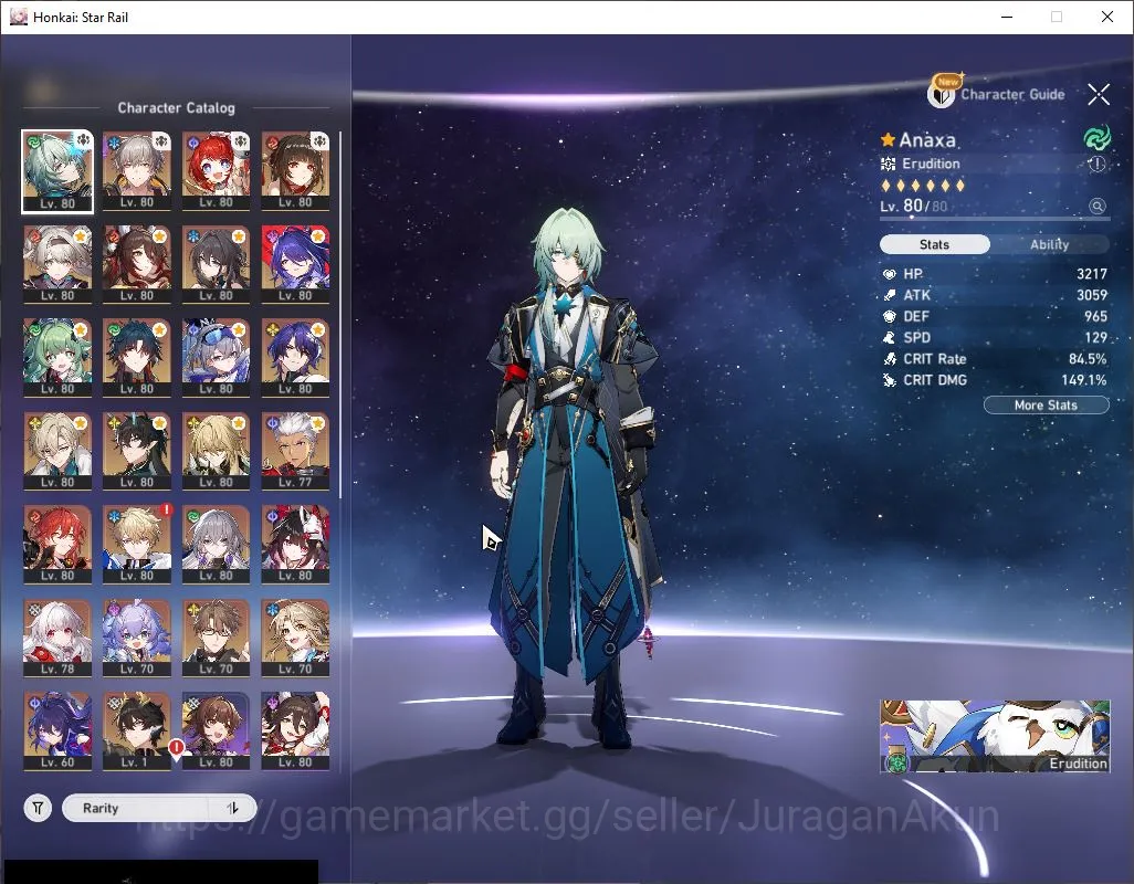 Honkai Star Rail End Game ASIA |TL 70|16 Limited|(Acheron,Silver Wolf,Luocha image 1