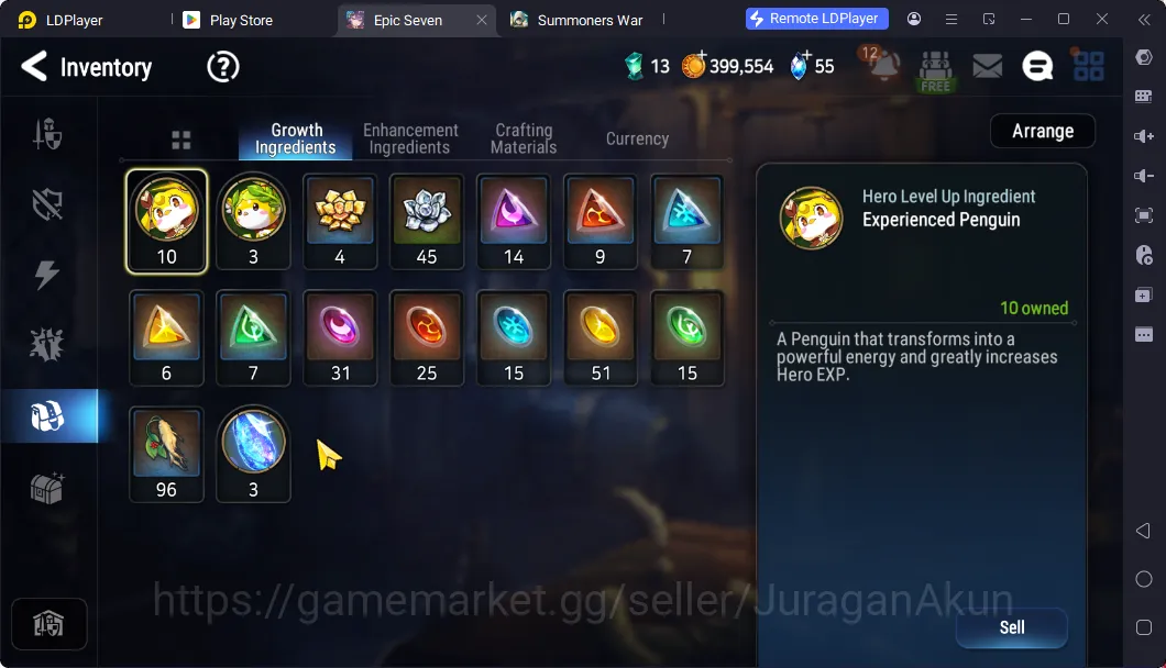 Epic Seven Accounts Starter GLOBAL Unverif Fresh Starter 2 ML(Harsetti, Judge Kise)|ML Blessing ON + POH Low|Stove|Check 3