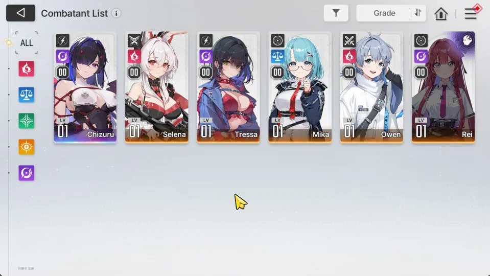 Chaos Zero Nightmare Accounts Global | LV 6 | Starter | Low Explore | 1 SSR [Chi image 4