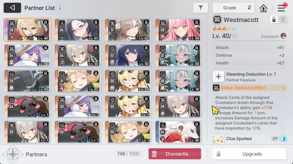 Chaos Zero Nightmare Accounts GLOBAL Lv51|11 SSR 2 Limit (Yuki+Sign,HaruM1,MeiLi image 5