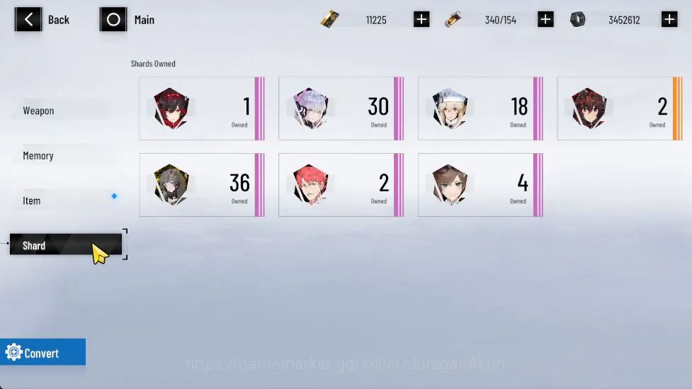 Punishing: Gray Raven Accounts ASIA | Starter | 11K BC+ 6K BlueCard | [Ishmael+Si image 2
