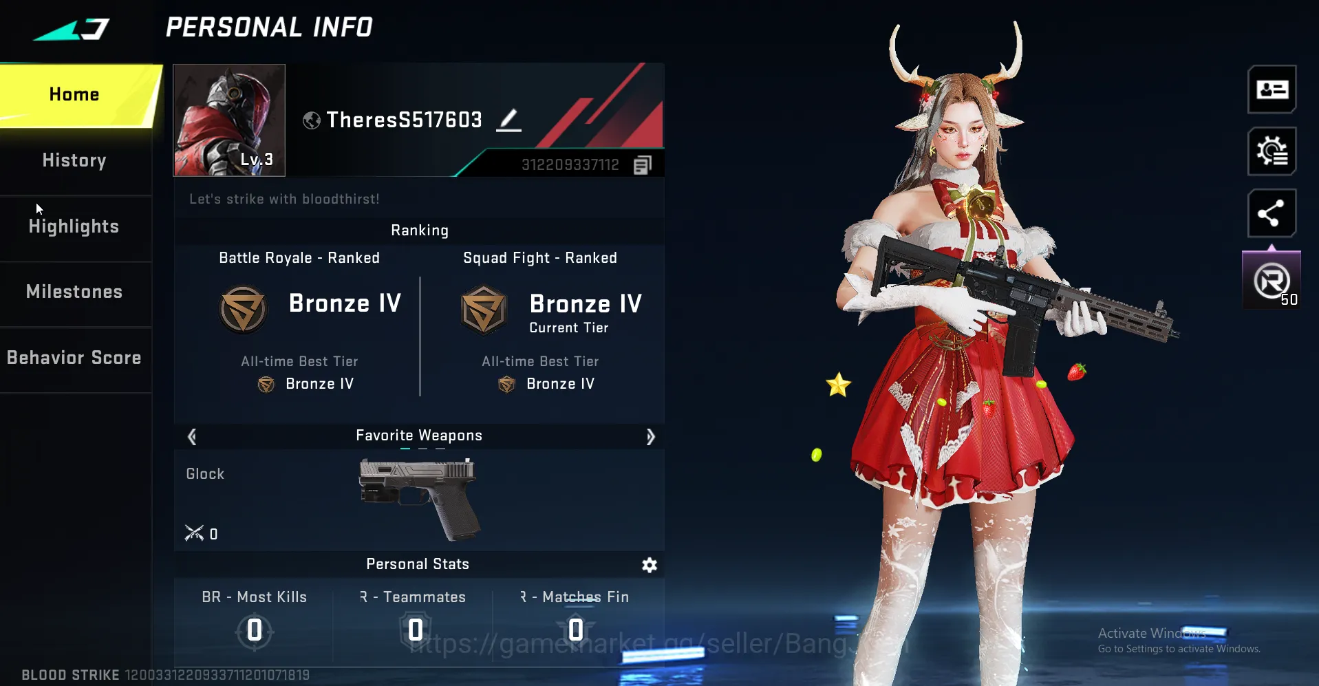 Ran Ultra | Change Name | BS149B Blood Strike Others Ran Ultra | Change Name | BS149B image 1
