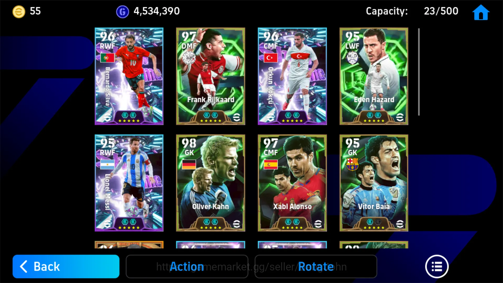 eFootball Accounts Others Power 3164 | C.Ronaldo | Xabi Alonso | Oliver Khan |  EFB086B 3