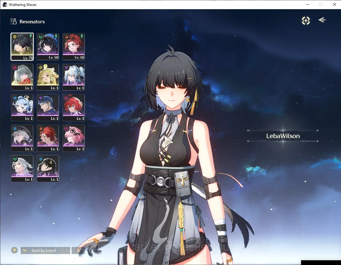 Wuthering Waves Accounts Starter NA | UL 45 | 1 Limited| Phrolova RC3+Sign | DB Lv25 | Female MC | Log Kuro | Check 2