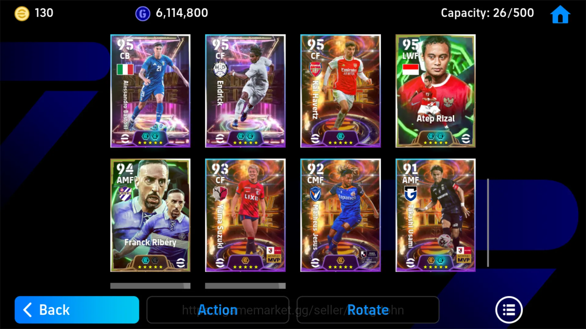 eFootball Accounts Others Power 3158 | Zico Epic DB | Oddo Epic DB | Raphinha Show  Time | Ji-Sung Epic DB| EFB294B 4