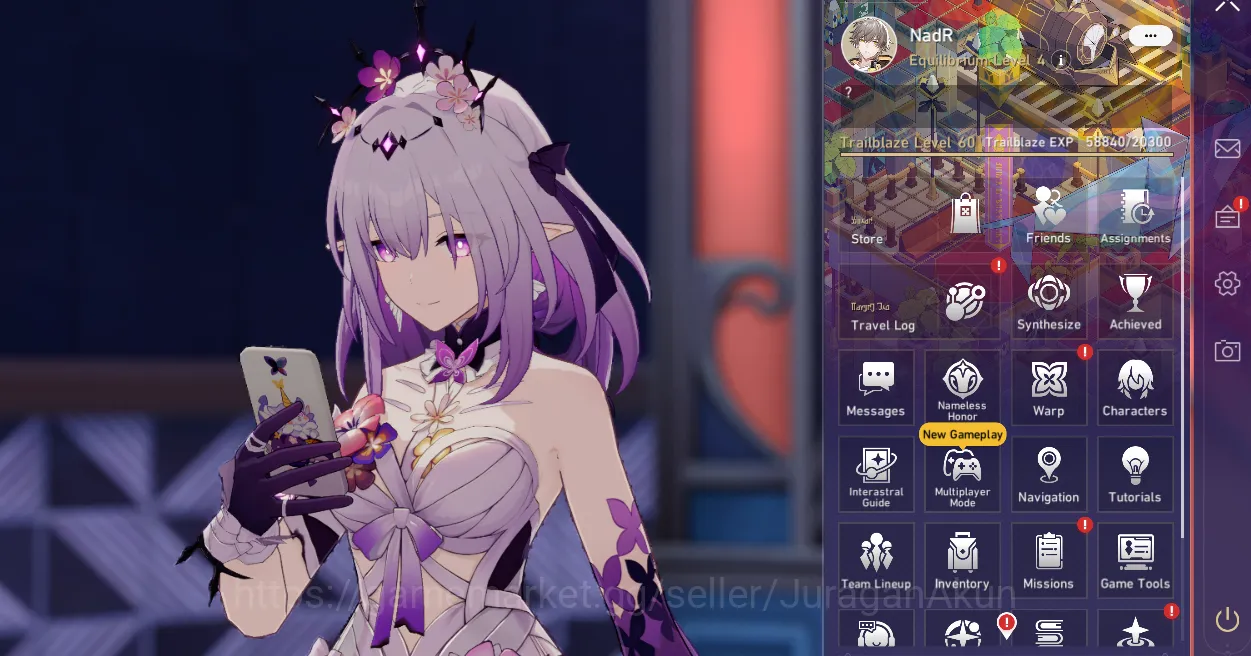 Honkai Star Rail Accounts ASIA|TL 60|Free GI|10 Limited (Castorice, Acheron, image 2