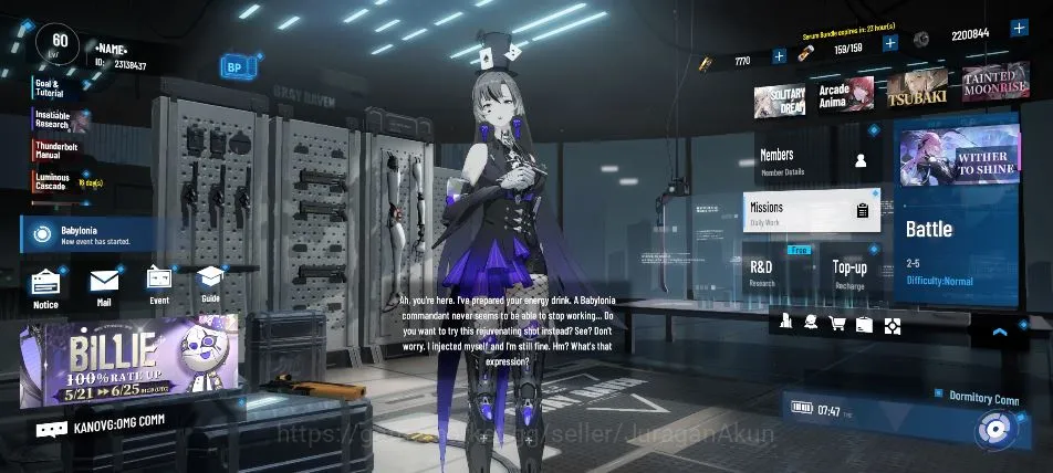 Punishing: Gray Raven Accounts Asia |Starter| 7K BC+ 6K YC + 1K BlueCard + 2 Sign image 1