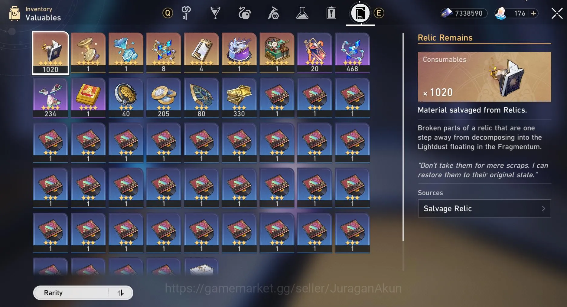 Honkai Star Rail Accounts Mid Game Asia [TL64] 7 Limited |Castorice+Sign, Argenti+Sign, The herta, Ruan Mei and etc |Take 8