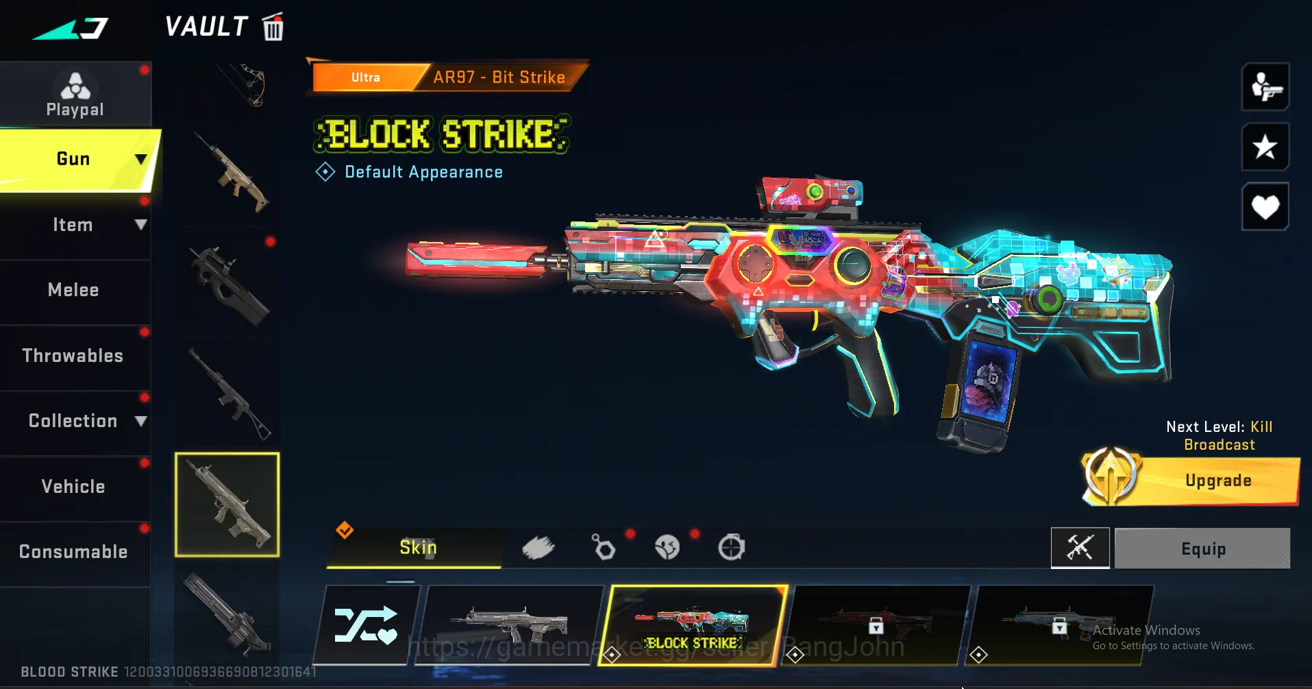 Blood Strike Accounts Others BS080B		 ETERNAL KALA 6