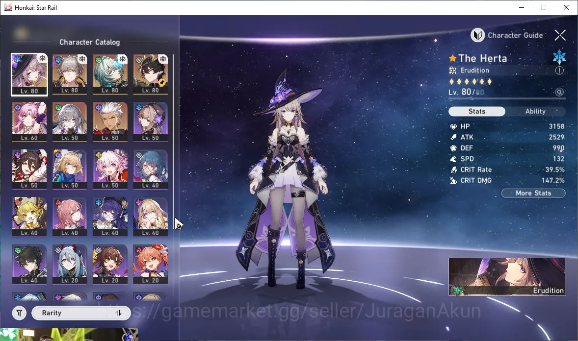 Honkai Star Rail Accounts ASIA|TL60| 4 Limited |[Anaxa+Sign,The Herta+Sign,D image 4