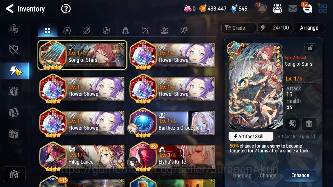 Global Unverif|Best Starter|Low Progress|2 ML(Straze,Harsetti)+Setsuka,Politis,etc|BlessOn|POH| LogStove(ES2485) Epic Seven Starter Global Unverif|Best Starter|Low Progress|2 ML(Stra image 1